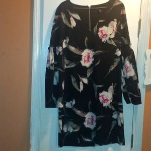 Black Floral Dress